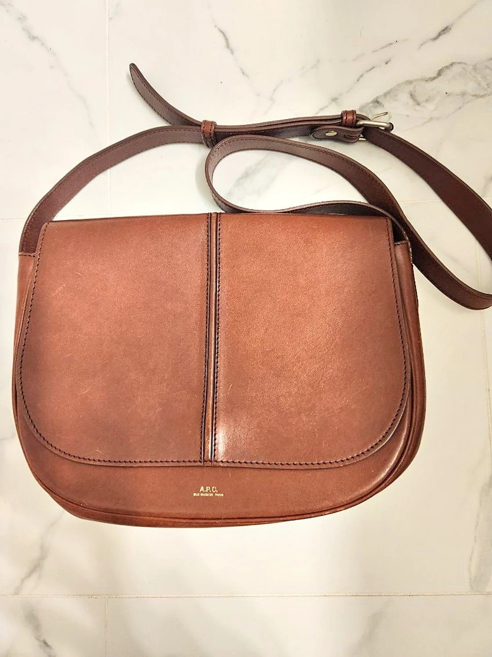 A.P.C. Betty leather shoulder bag
